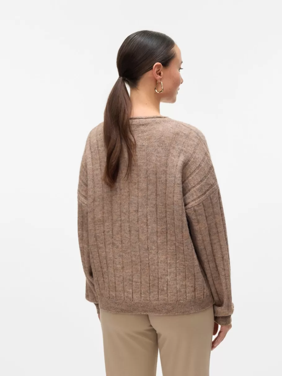 Regular fit O-hals Pullover | VERO MODA Flash Sale