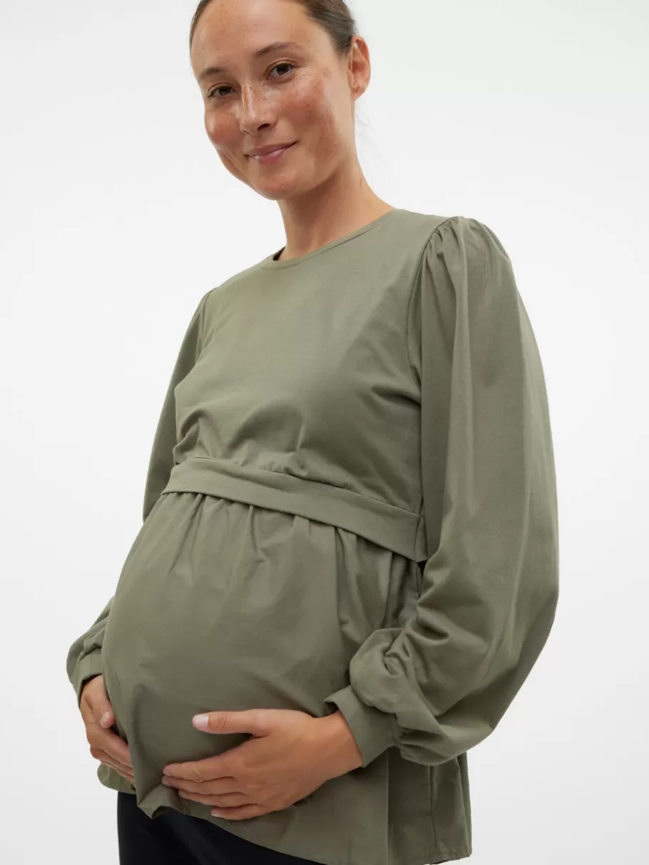Regular fit O-hals Top | VERO MODA Cheap