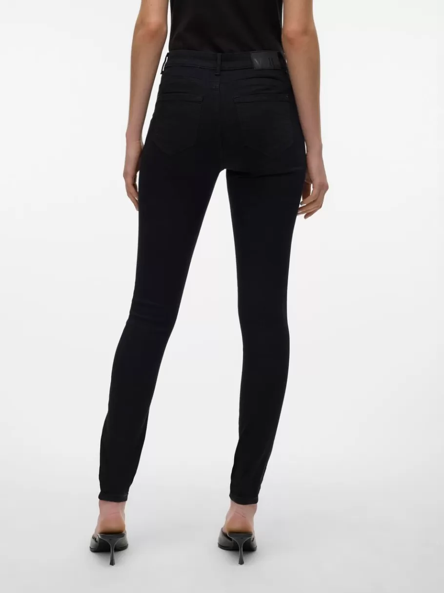 VMALIA Mid rise Slim straight fit Jeans | VERO MODA Flash Sale
