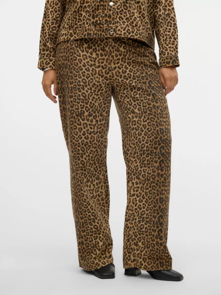 VMCTESSA High rise Wide leg fit Jeans | VERO MODA Flash Sale