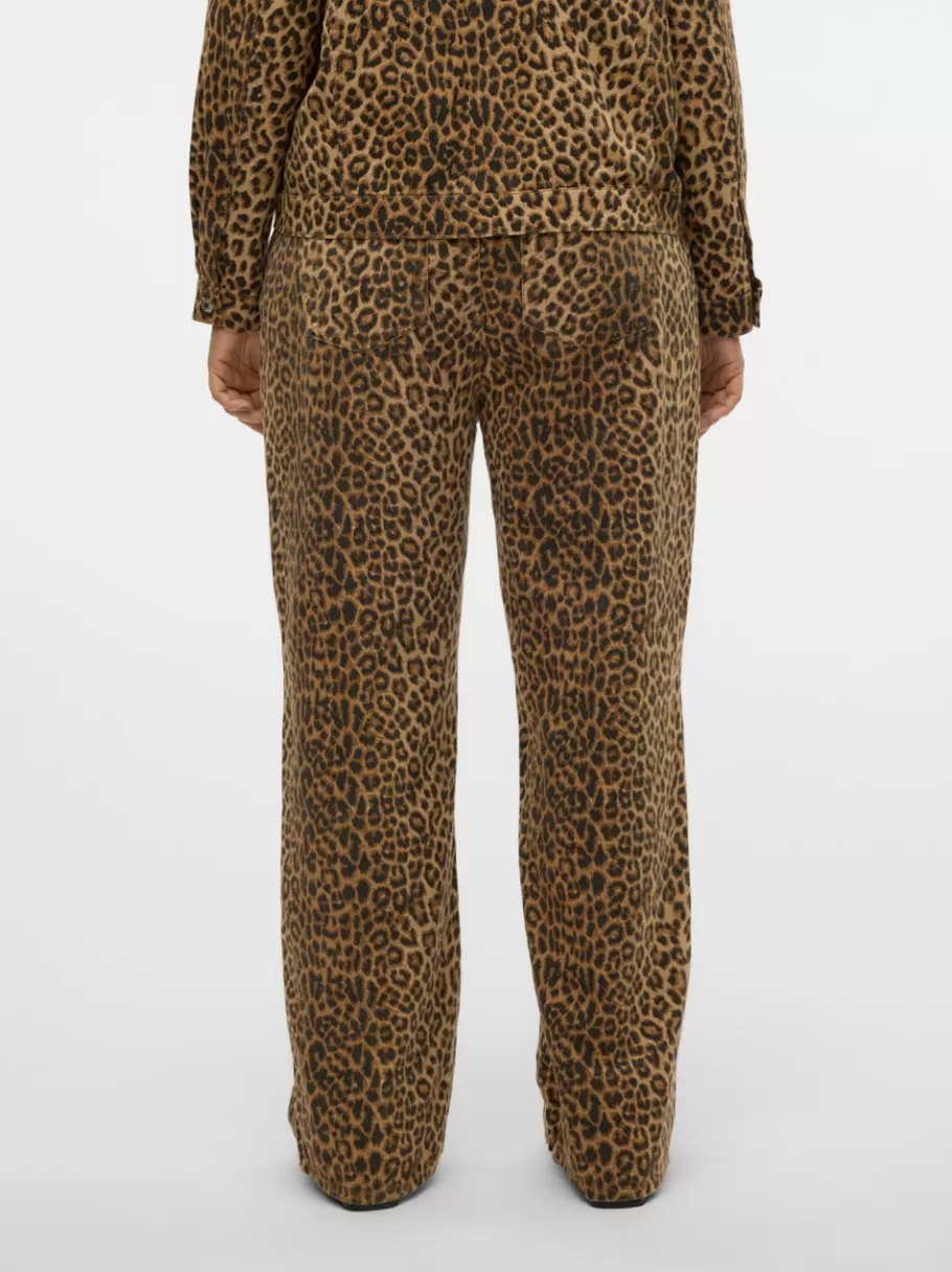 VMCTESSA High rise Wide leg fit Jeans | VERO MODA Flash Sale