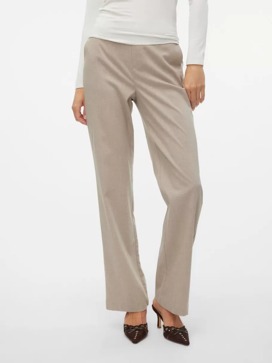 VMMAYA Mid waist Broek | VERO MODA Online