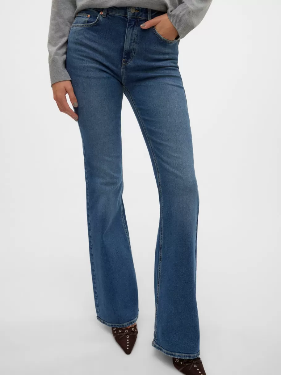 VMSELINA High rise Flared fit Jeans | VERO MODA Best Sale