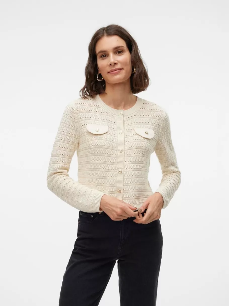 VMVIOLETTA Gebreid vest | VERO MODA Shop